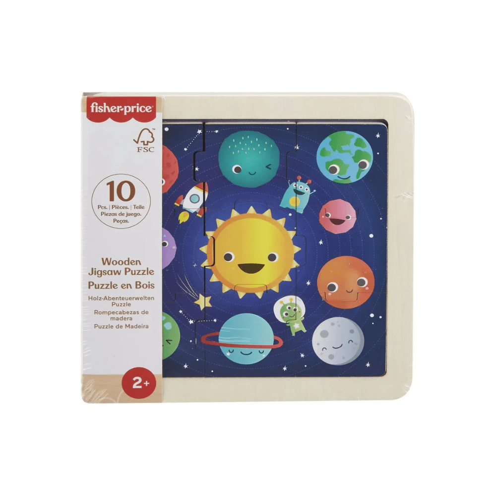 Fisher-Price Juguete Mis Primeros Rompecabezas De Madera HXV152