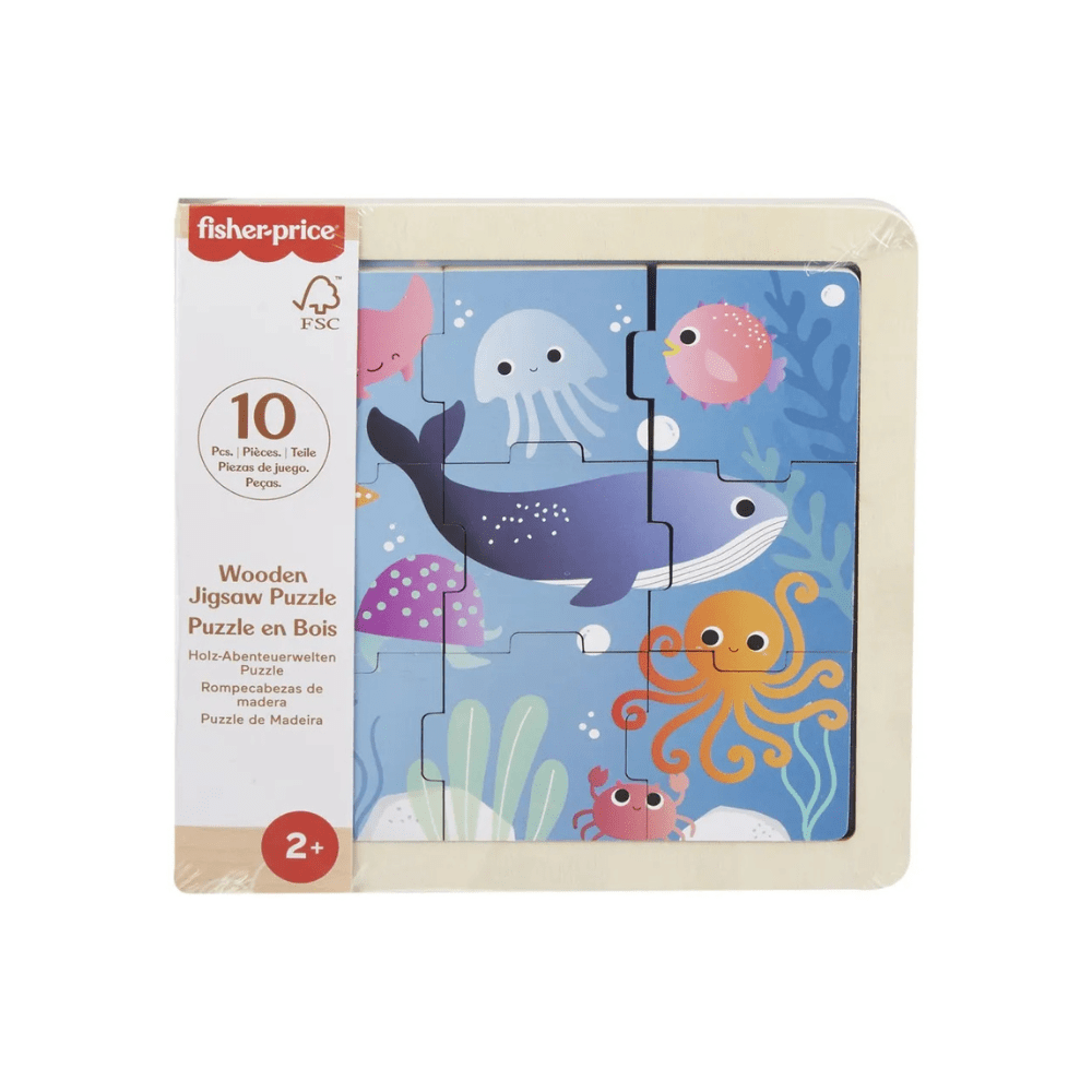 Fisher-Price Juguete Mis Primeros Rompecabezas De Madera HXV153