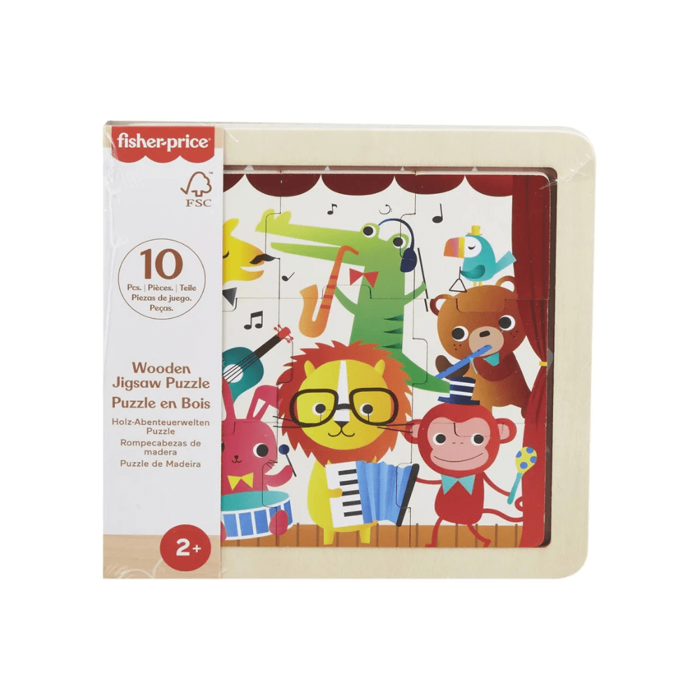 Fisher-Price Juguete Mis Primeros Rompecabezas De Madera HXV154