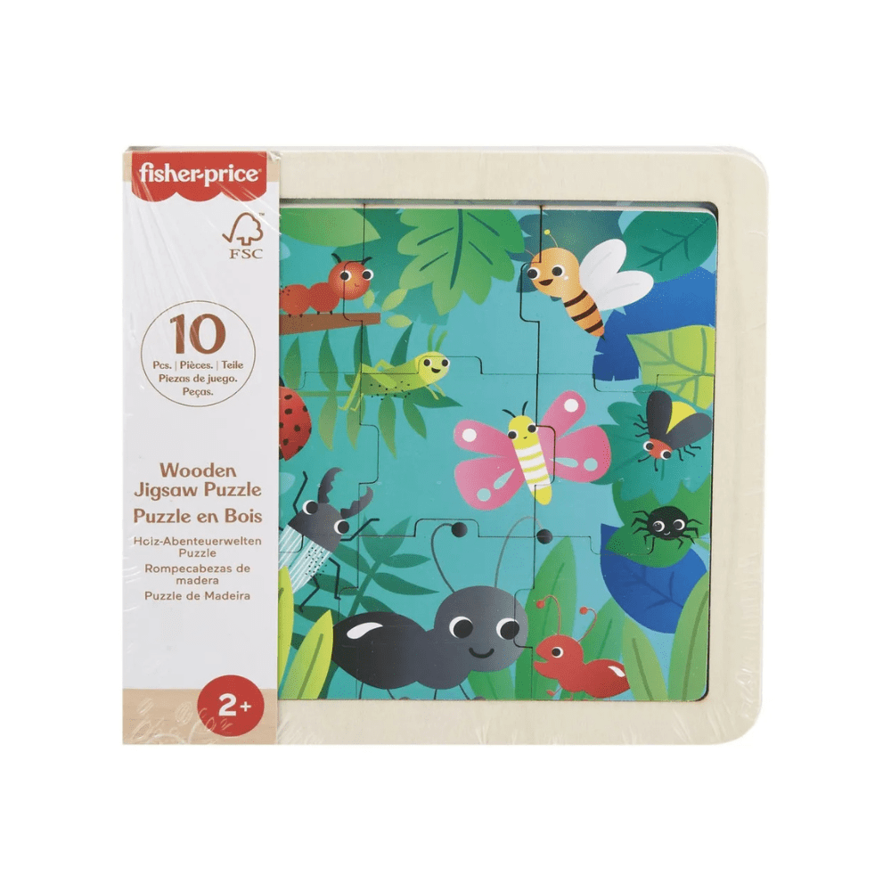 Fisher-Price Juguete Mis Primeros Rompecabezas De Madera HXV155