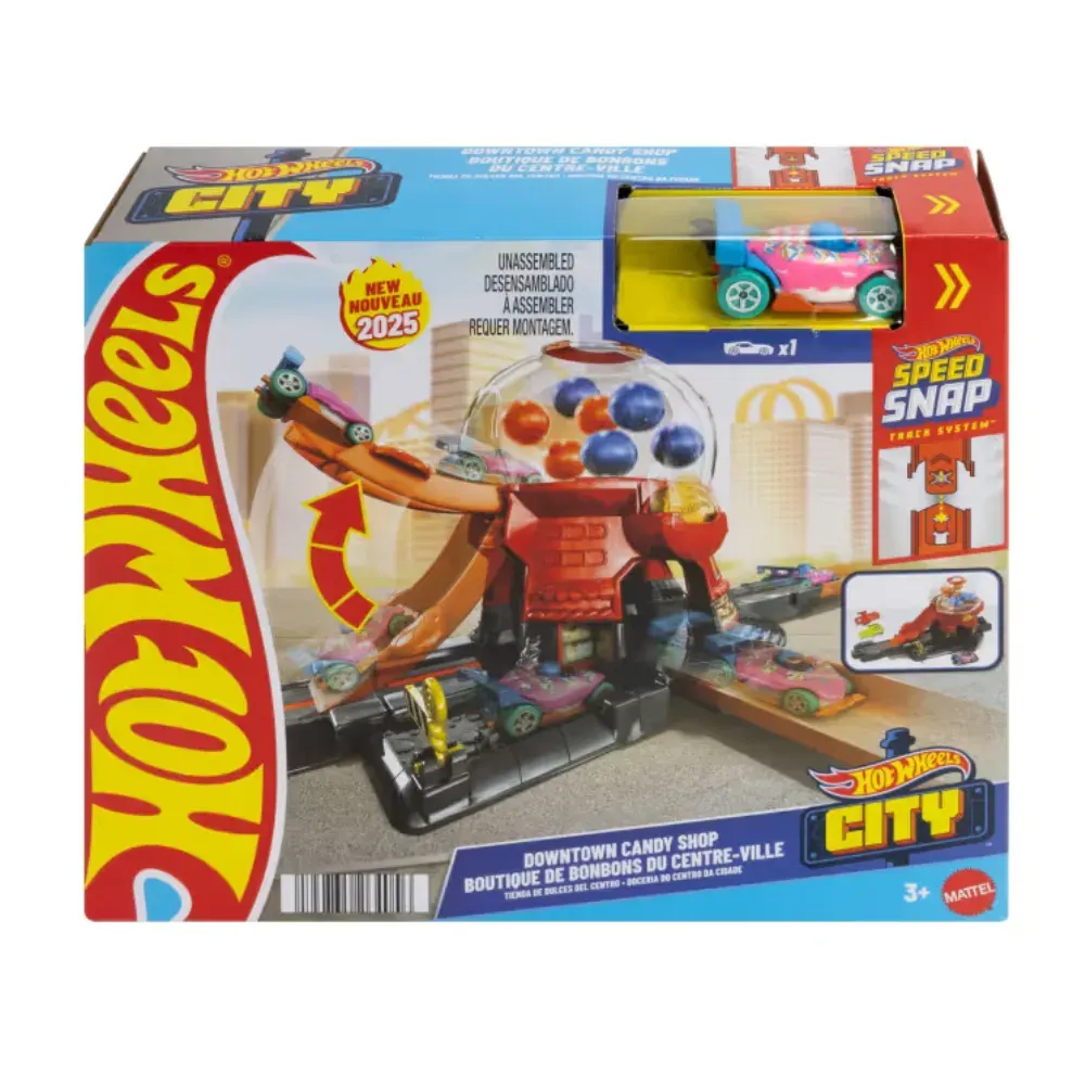 Hot Wheels City Tienda De Dulces4