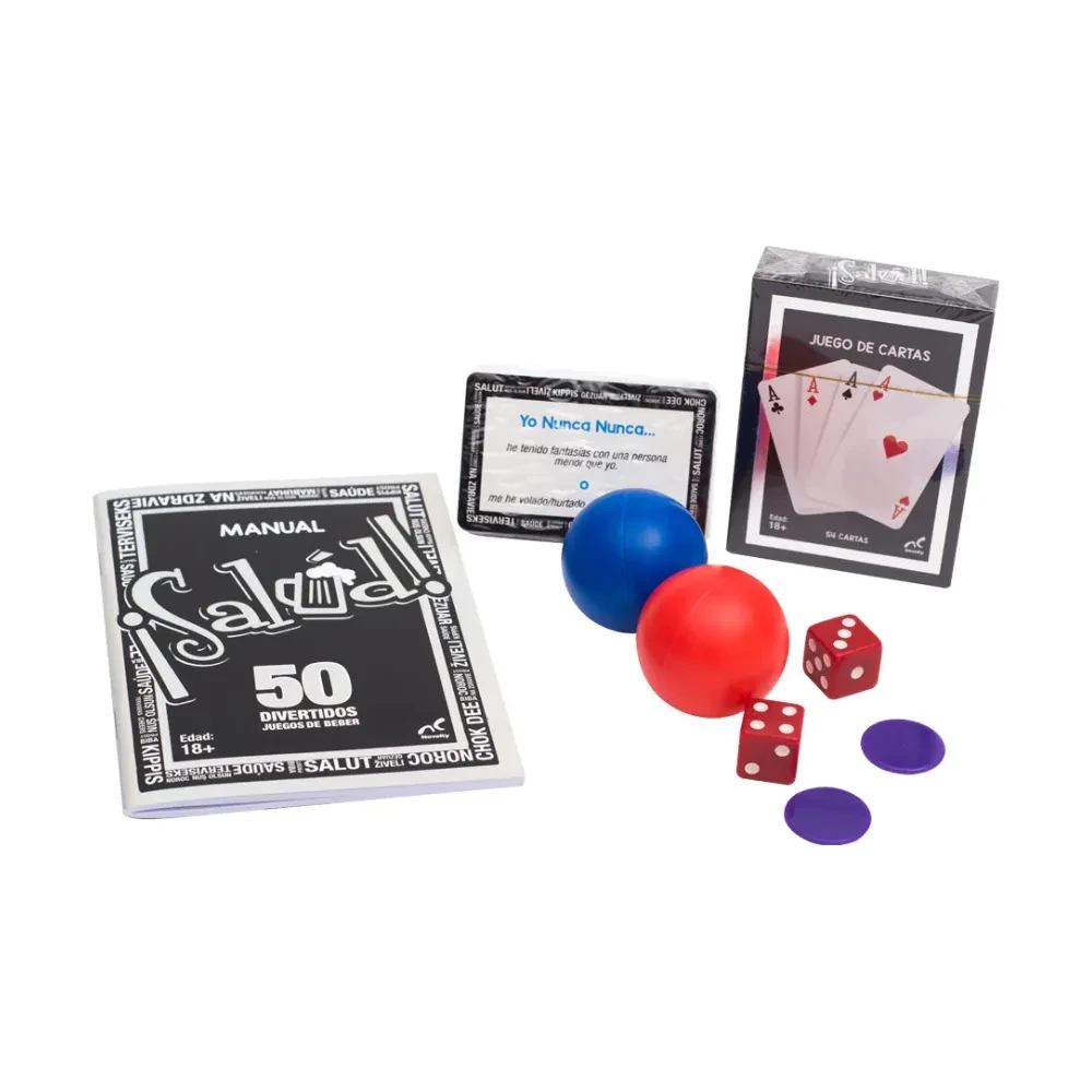 Novelty Games ¡Salud! 50 Juegos De Beber2