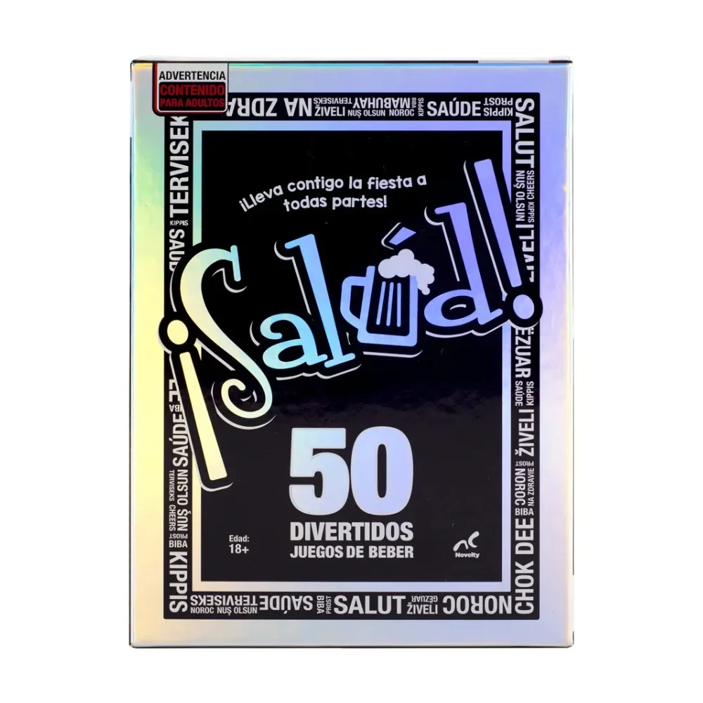 Novelty Games ¡Salud! 50 Juegos De Beber3