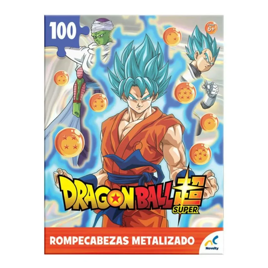 Rompecabezas Metalizado de Dragon Ball 100 pzas3