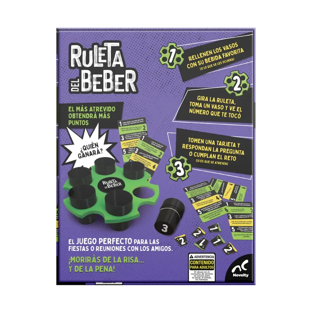 Novelty Games Ruleta Del Beber4