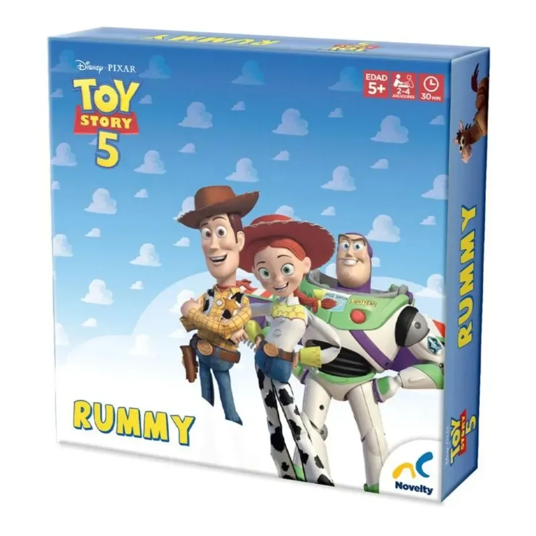 Juego de Mesa Rummy Toy Story 5 Disney Pixar Novelty2