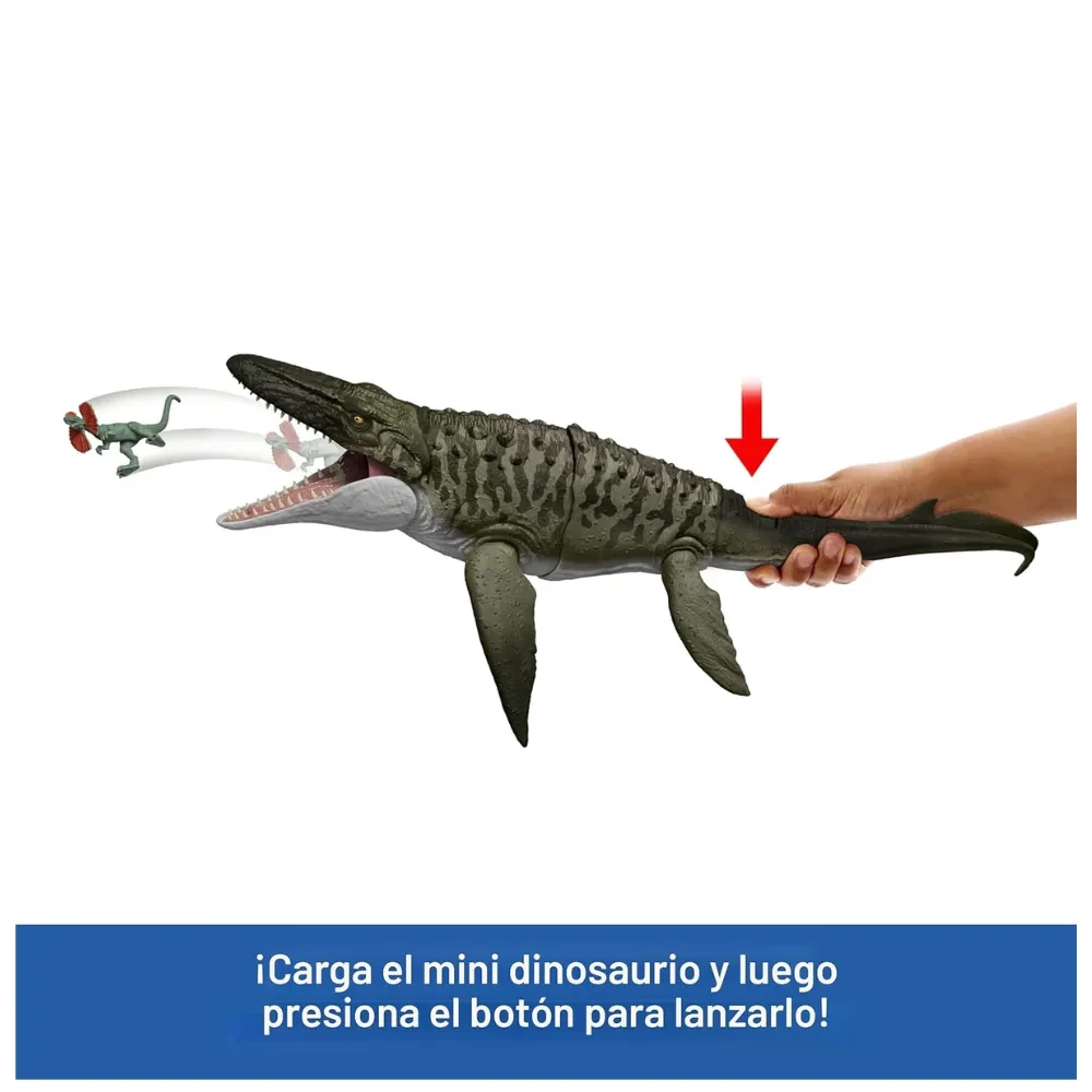 Jurassic World Rebirth Bite N Blast Mosasaurus2