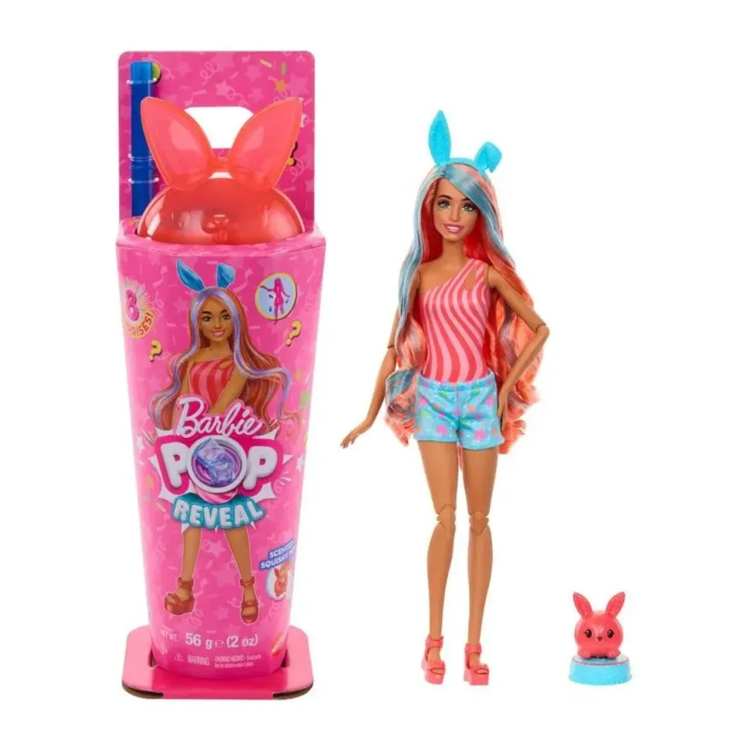 Barbie Pop Reveal Muñeca serie de animalitos Sorpresa Surtido3