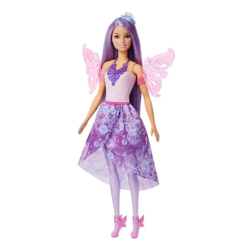 Muñeca Barbie Look De Hada Y Sirena2
