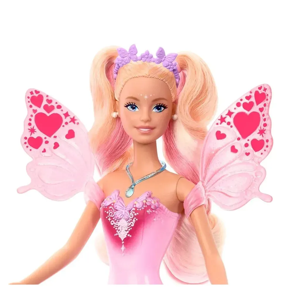 Muñeca Barbie Hada Colores Mágicos4