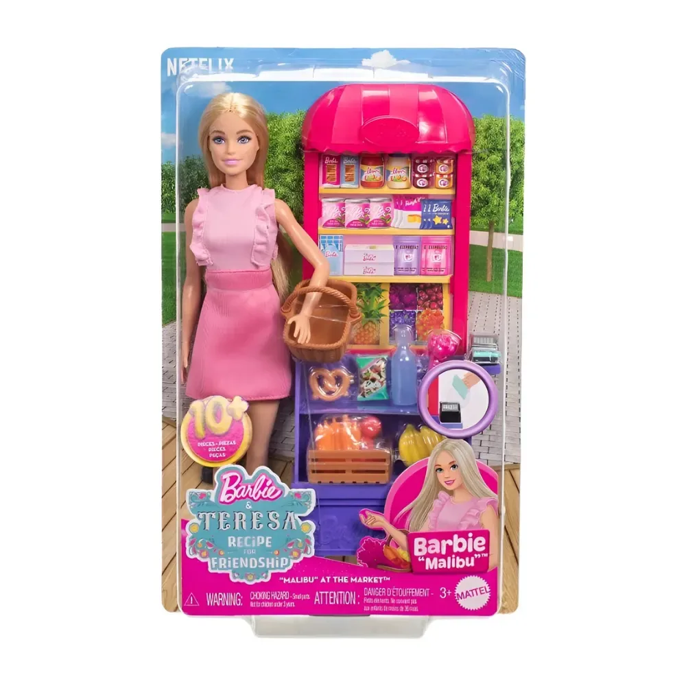 Set Muñeca Barbie Y Teresa Receta Para La Amistad Supermercado2