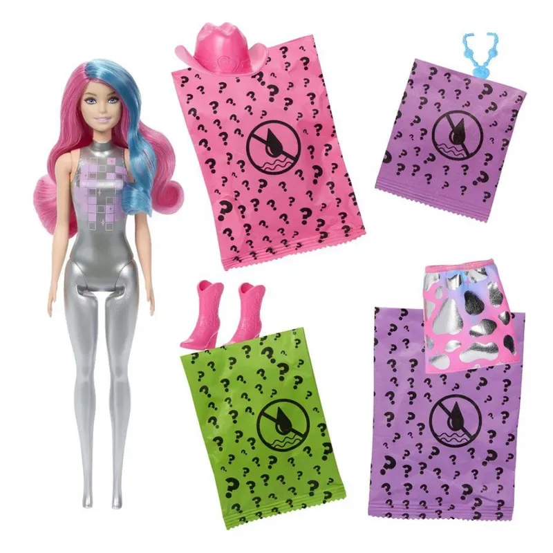 Barbie Color Reveal Muñeca Moda Disco Sorpresa3