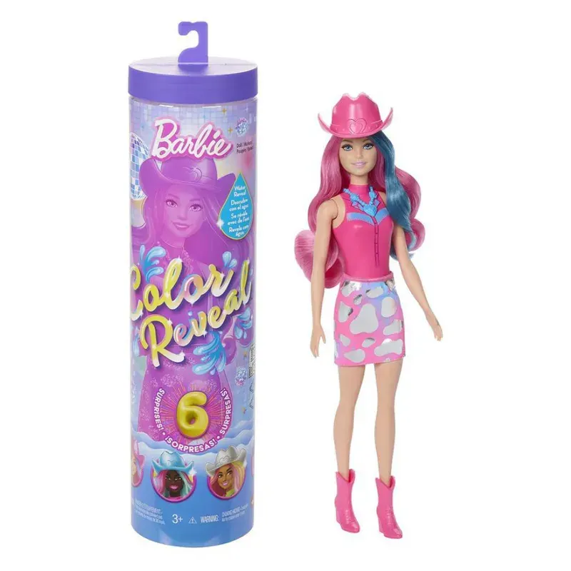 Barbie Color Reveal Muñeca Moda Disco Sorpresa5