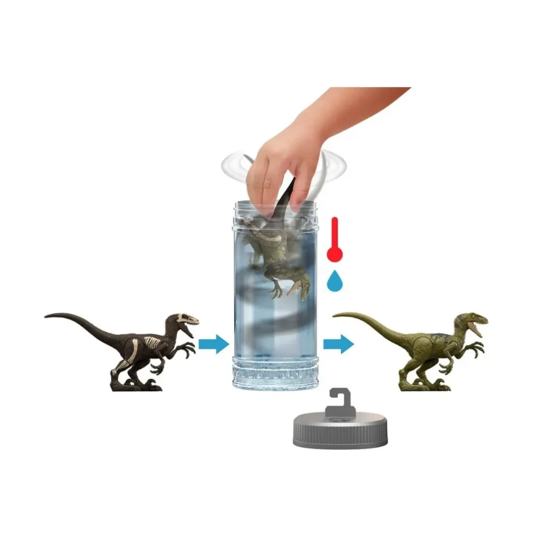 Jurassic World Dino Reveal Dinosaurio con Transformación de Color – Figura de Acción2