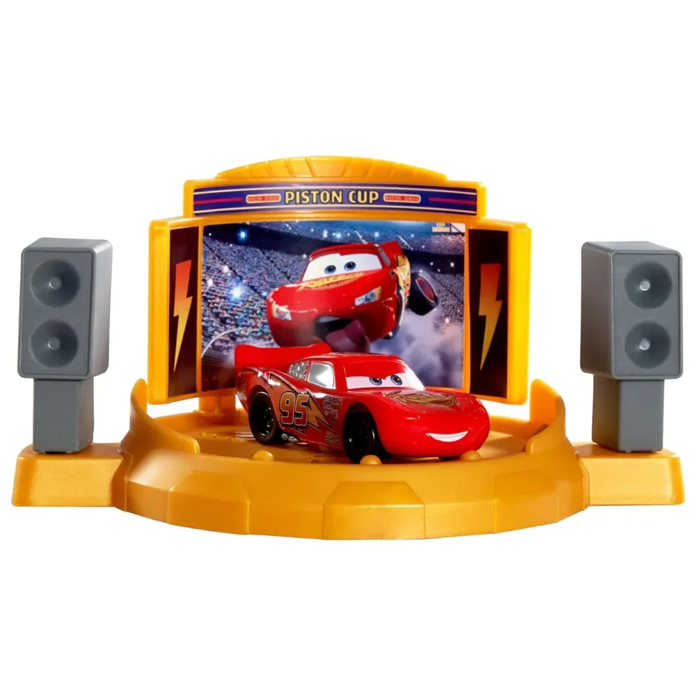 Pista De Juguete Cars Lanza Y Gana Disney Pixar2