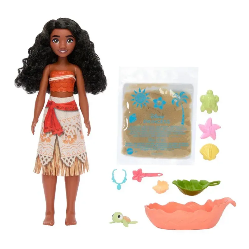 Muñeca Disney Princess Moana con Tortuga Bebé2