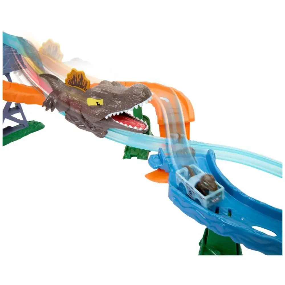 Hot Wheels RacerVerse Jurassic World Crash & Splash4
