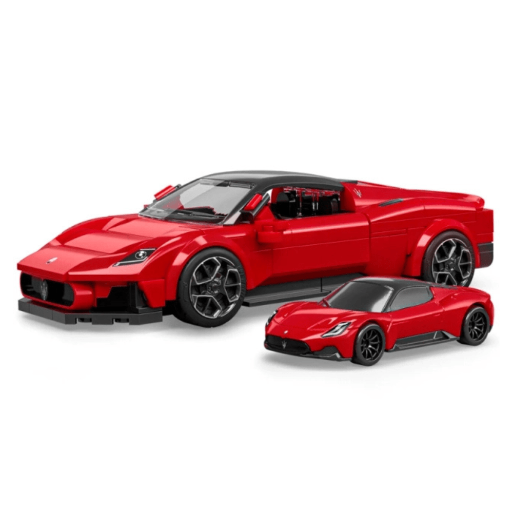 Hot Wheels Mega Construcción Speed Maserati MC202