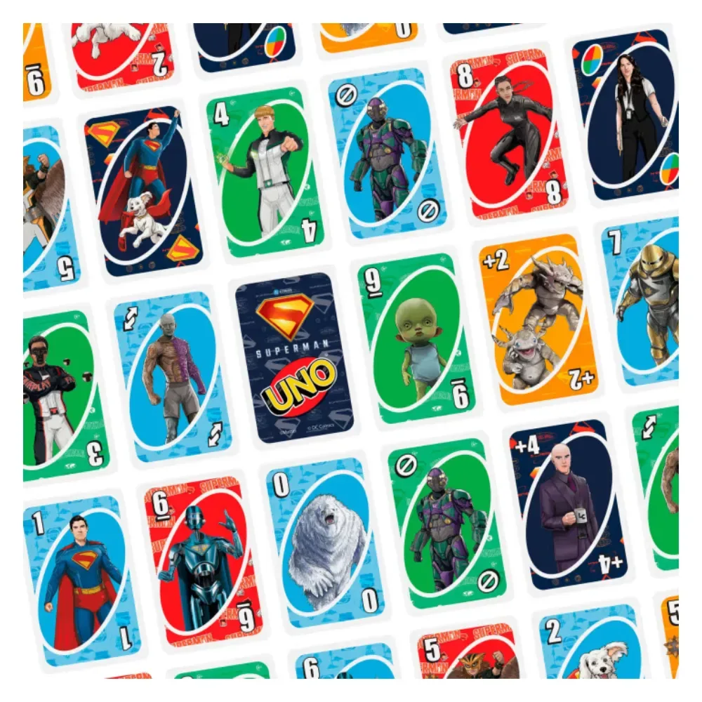 Juego De Cartas UNO Super Man4