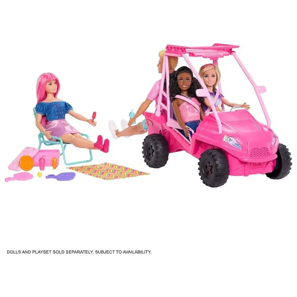 Barbie Detectives En La Playa - Vehículo Buggy De Playa3