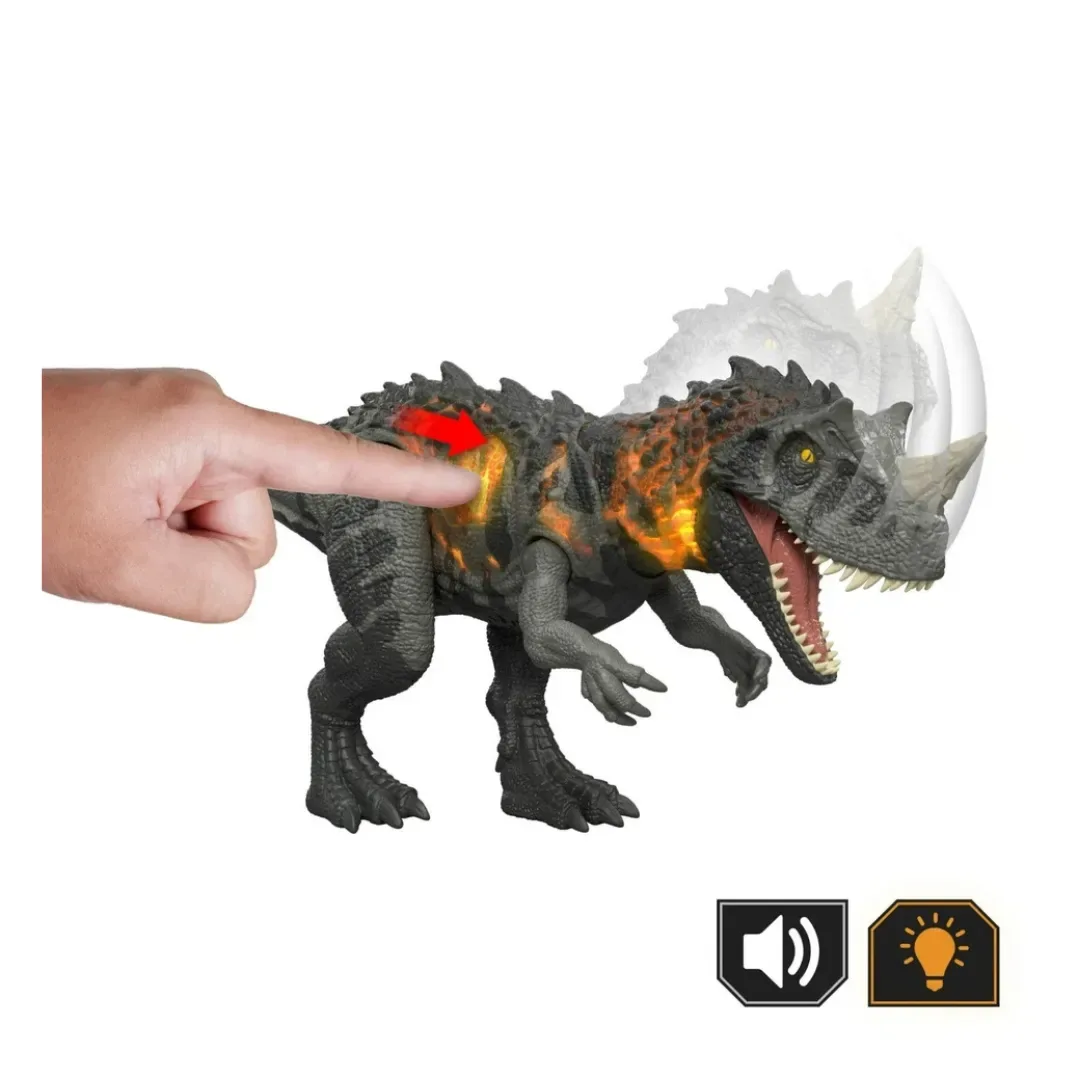 Jurassic World Wild Roar Ceratosaurus – Figura de Acción Dinosaurio4