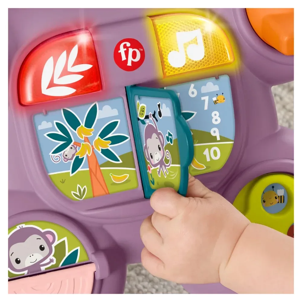 Fisher Price Andadera Aprende Conmigo Amigo Mono3
