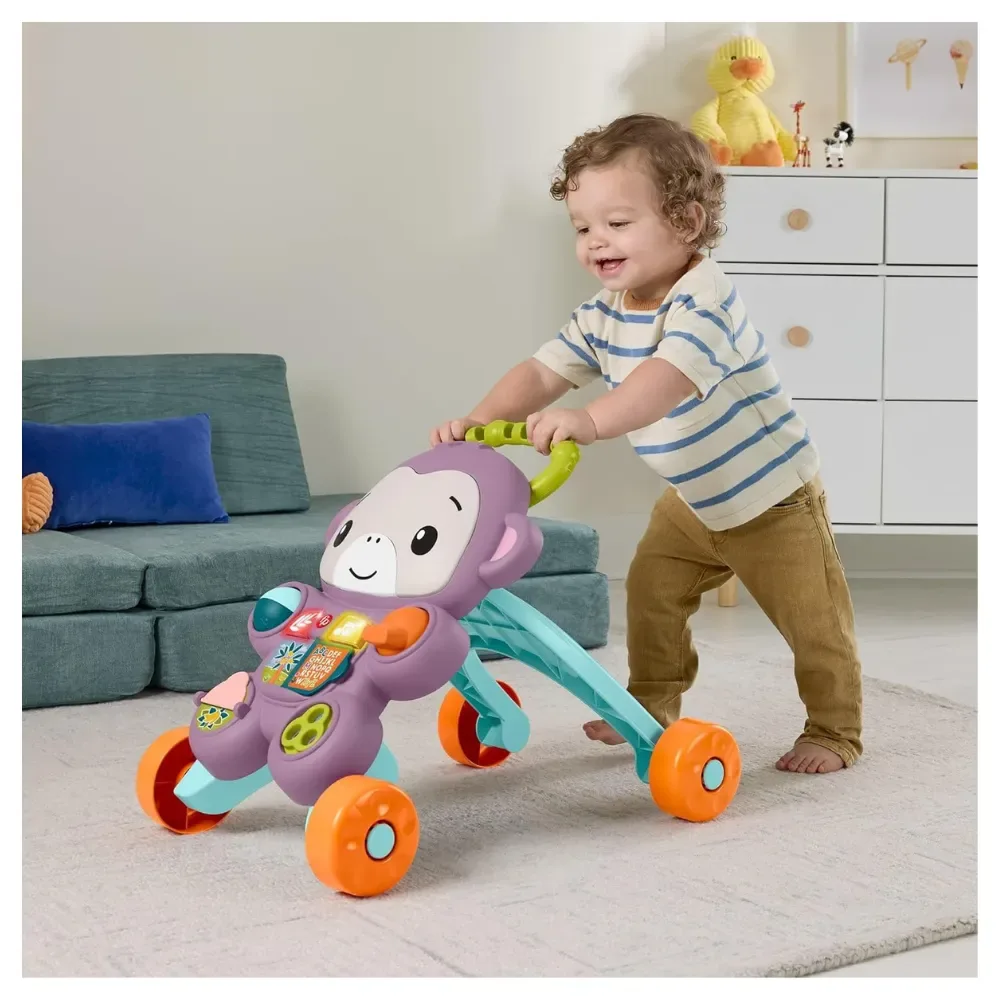 Fisher Price Andadera Aprende Conmigo Amigo Mono5