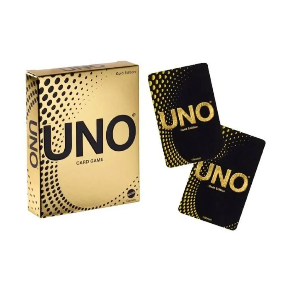 Juego de Cartas Uno Gold Edition de Mattel3