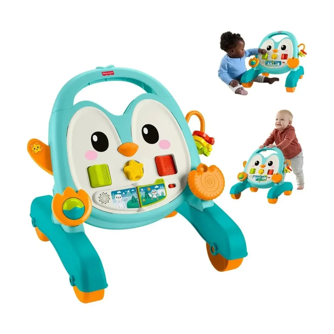 Andadera Musical Pingüino Azul Fisher-Price2