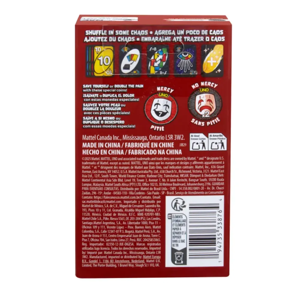 UNO Show ‘Em No Mercy Card Game Expansion4