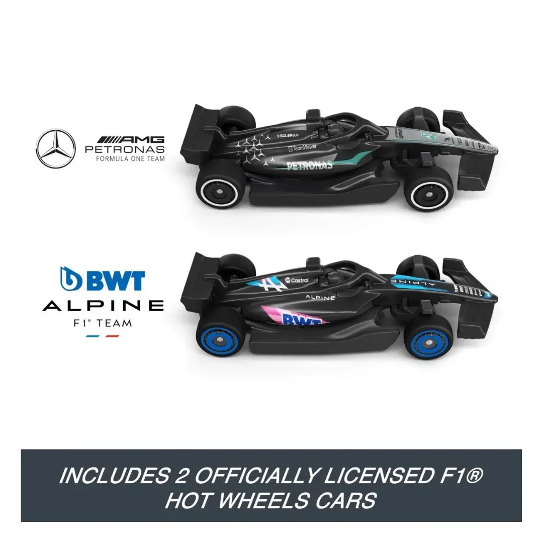 Hot Wheels Racing Formula 1 Pista de Juguete de Carreras Desafío6