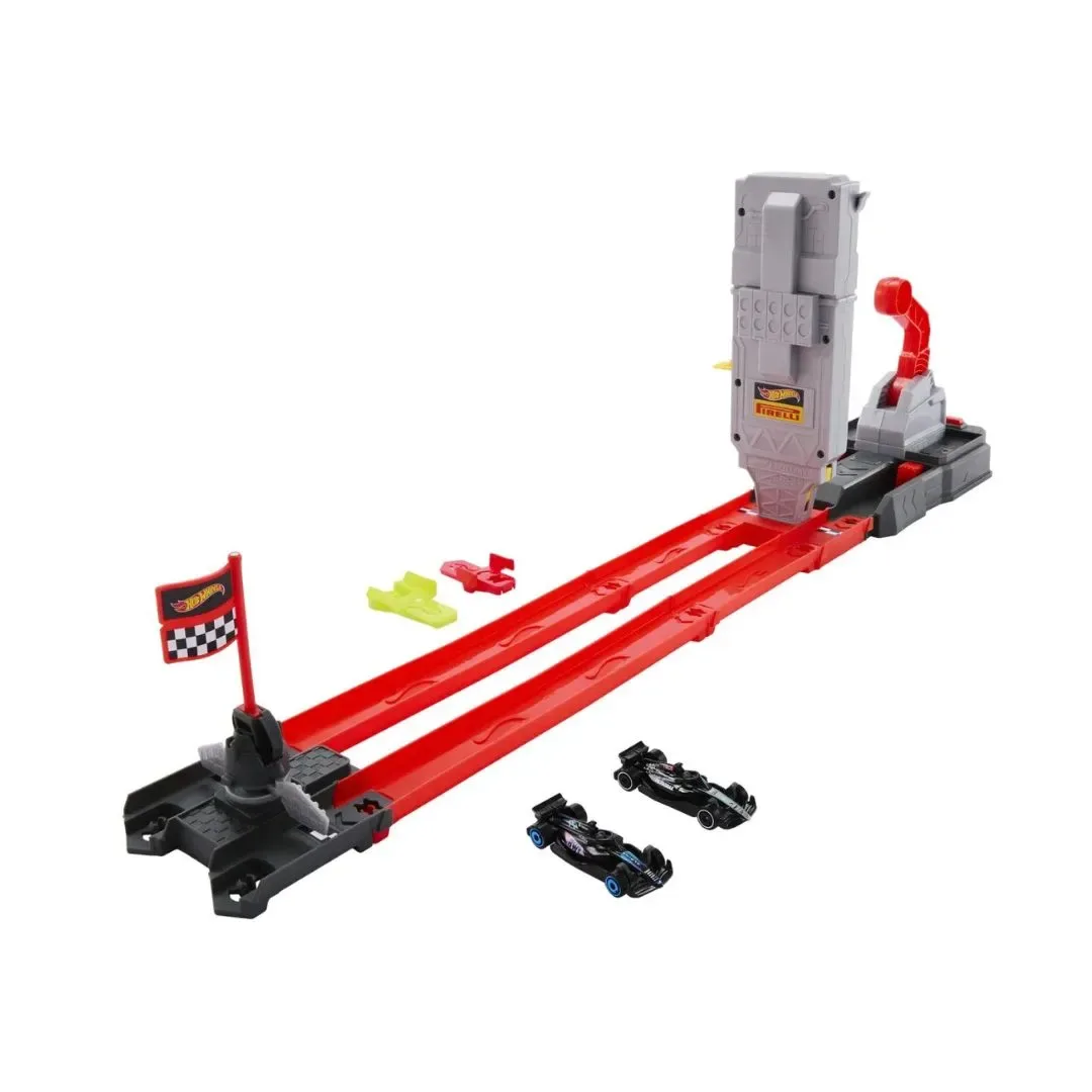 Hot Wheels Racing Formula 1 Pista de Juguete de Carreras Desafío1