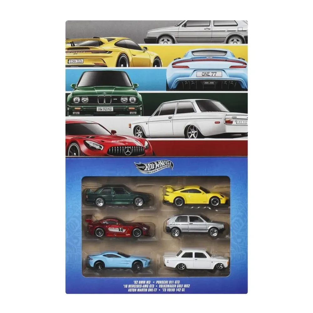 Hot Wheels Silver Series Euro Style Multipack2