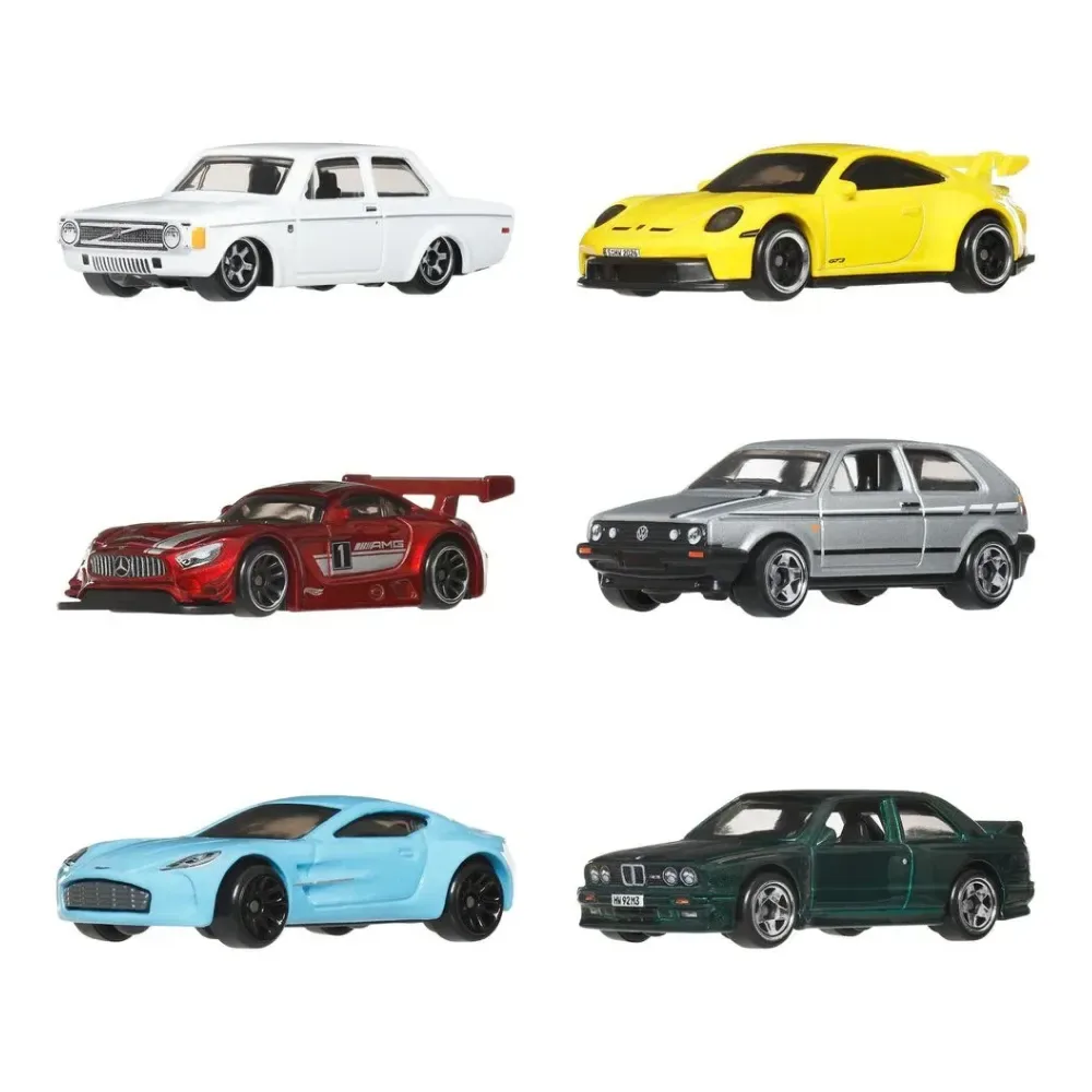 Hot Wheels Silver Series Euro Style Multipack3