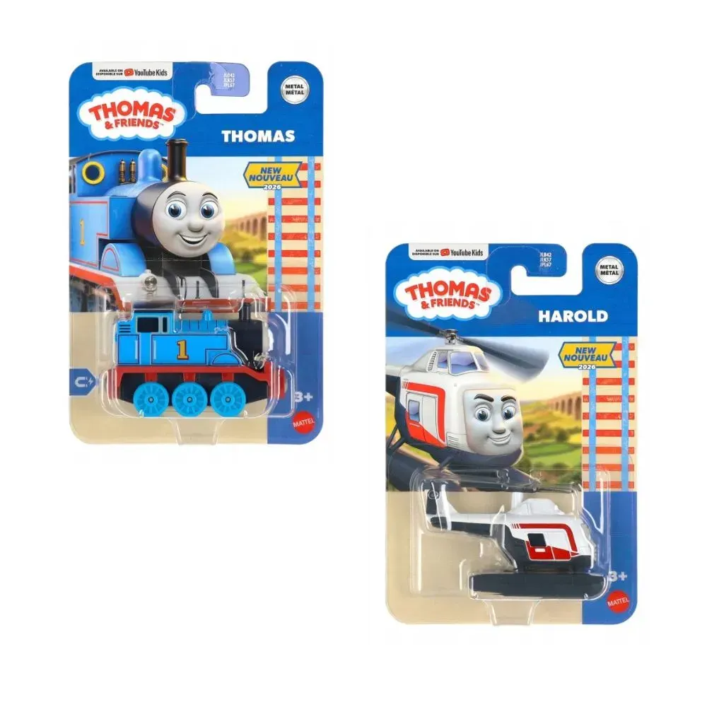 Thomas & Friends Locomotora básica de metal Mattel Surtido4
