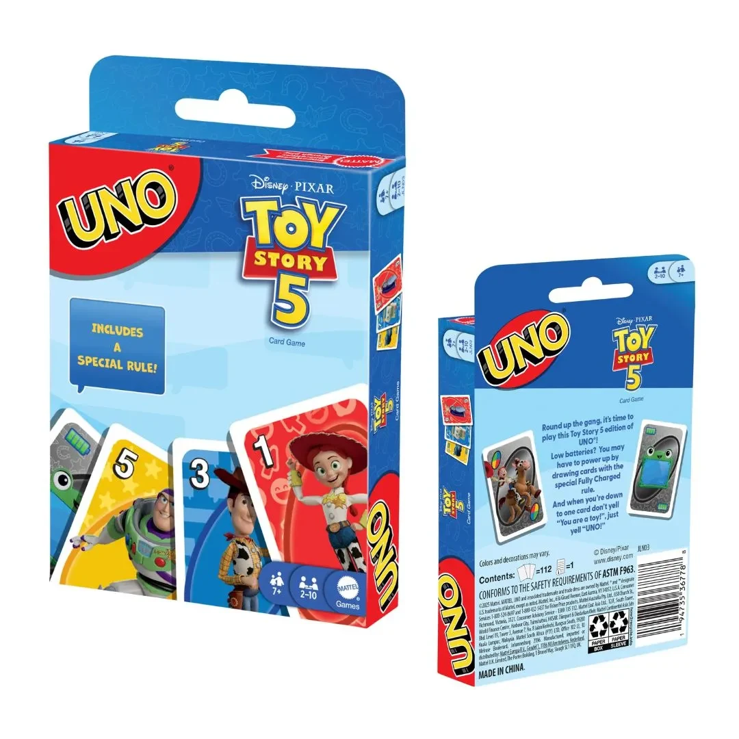 UNO Toy Story 5 Disney y Pixar - Juego de Cartas2