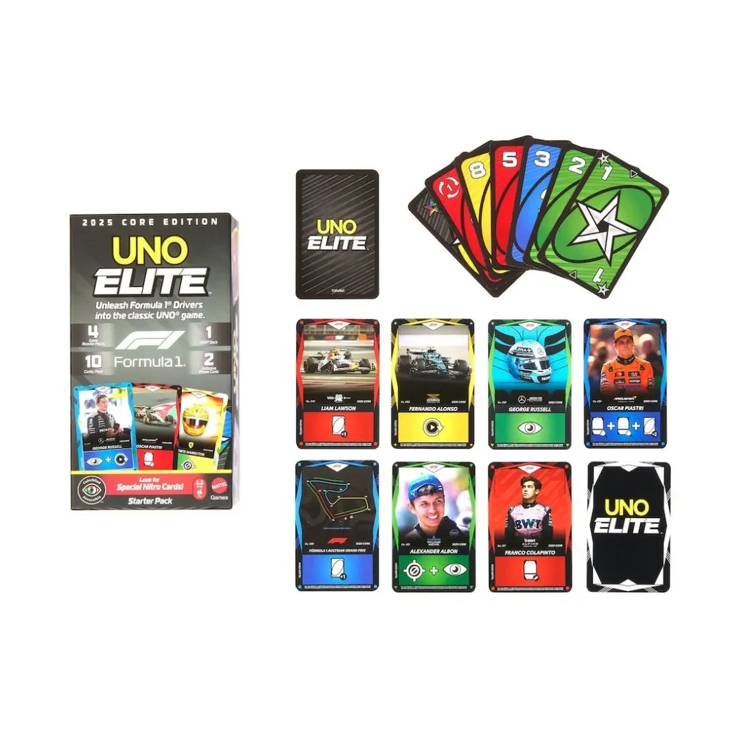UNO Elite Formula 1 Starter - Juego de cartas2