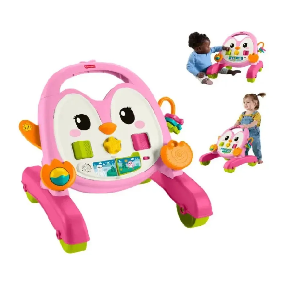 Fisher-Price Andador Musical Pingüino Rosa2