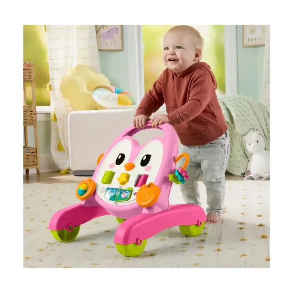 Fisher-Price Andador Musical Pingüino Rosa5