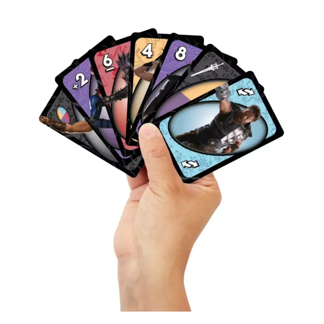 UNO Masters of the Universe Mattel – Juego de Cartas con Regla Espada del Poder2