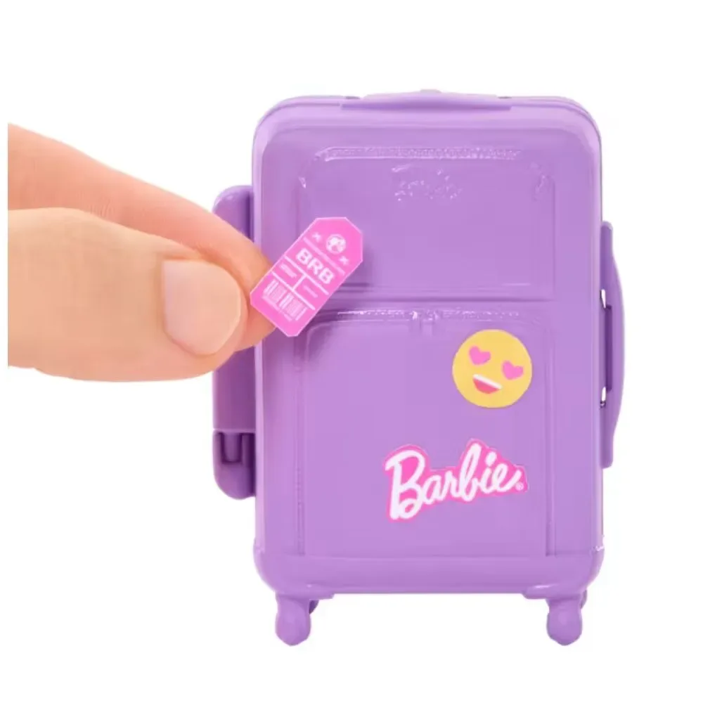 Barbie 'Malibú', Muñeca De Viaje, Conjunto De Recogida De Equipaje Y Accesorios4
