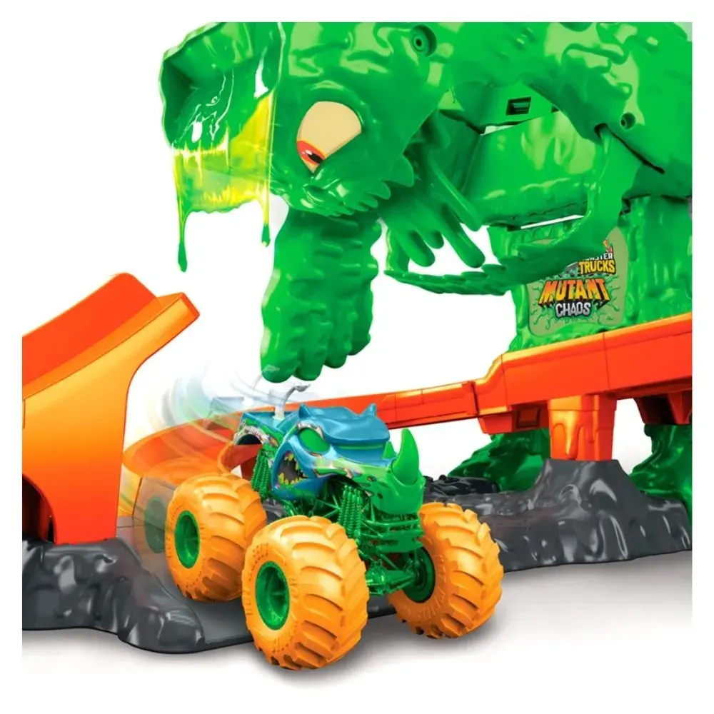Hot Wheels Monster Trucks Derriba al Monstruo Mutante5