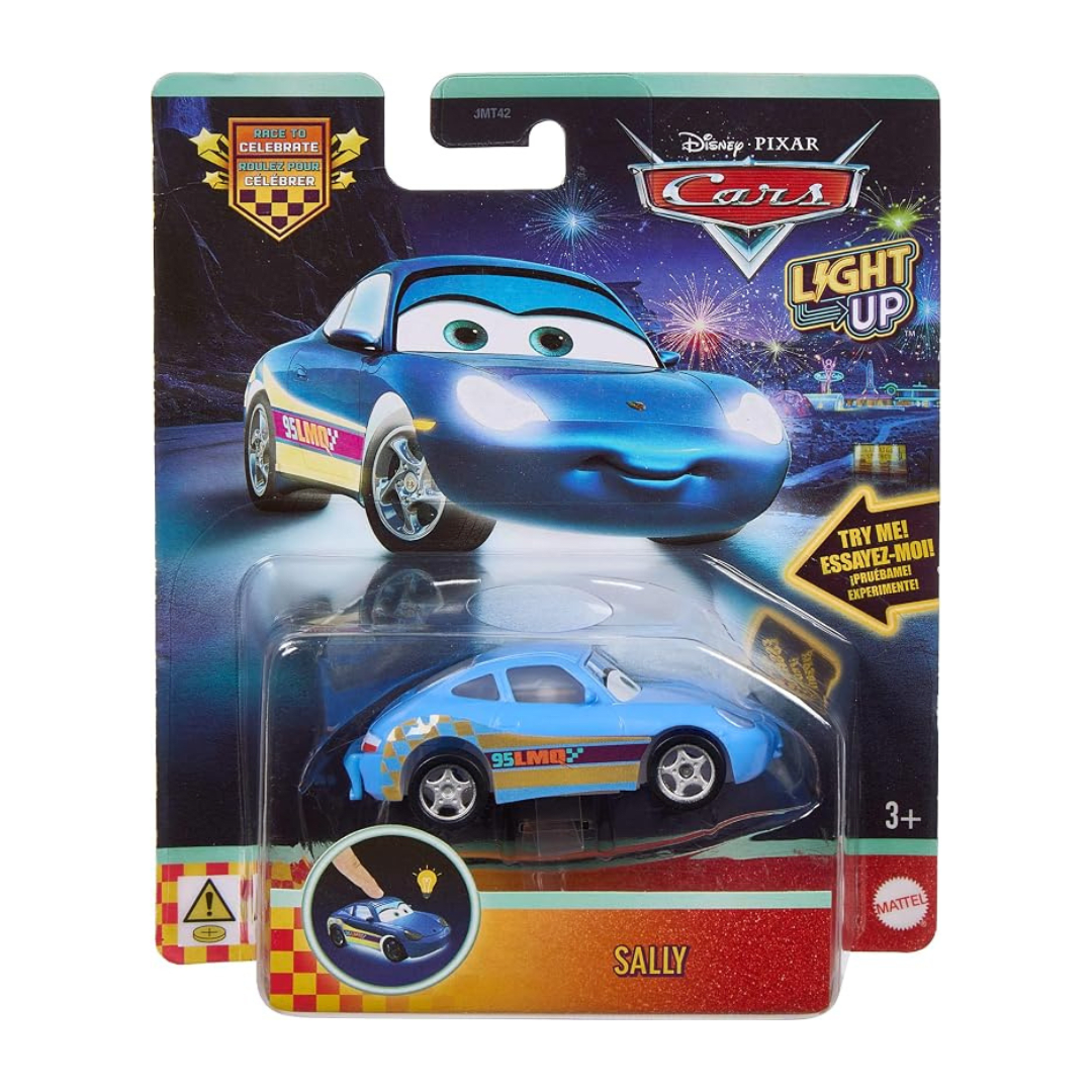 Mattel Cars Disney Pixar Light Up Vehículo con Luces Escala 1:55 Modelo Surtido7