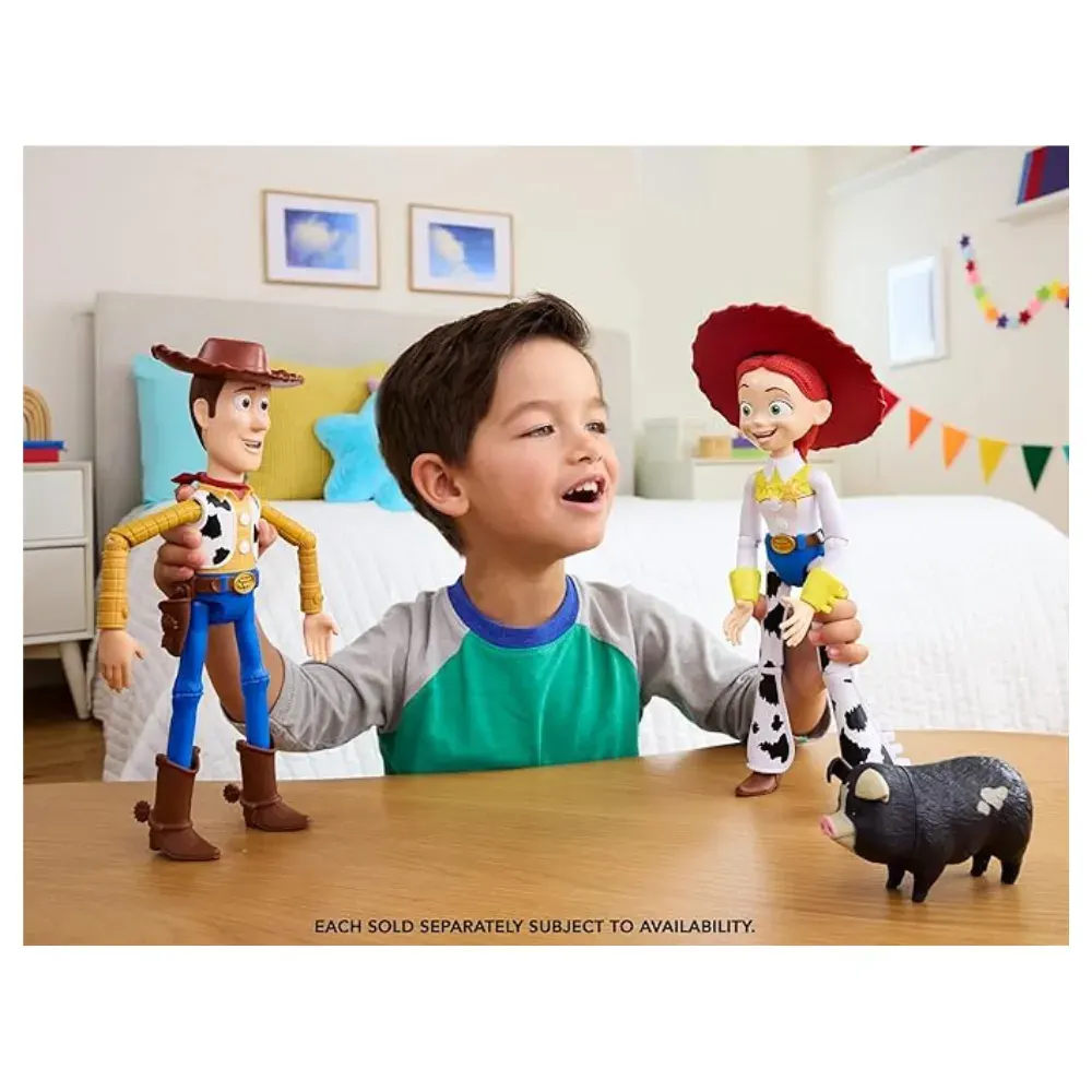 Toy Story 5 Figura Jessie 30Cm y Jimmy Dean Con Frases y Sonidos4