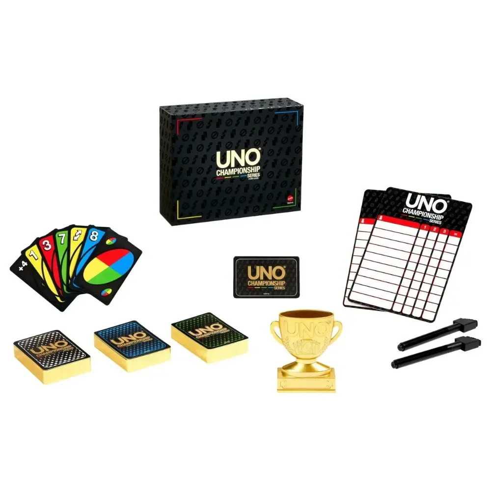 Juego De Cartas Uno Championship Series Mattel Games2