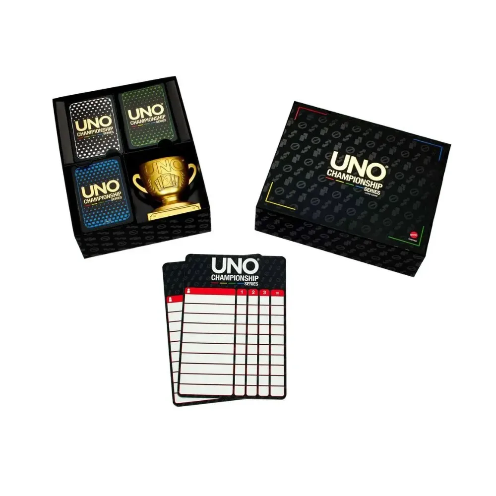 Juego De Cartas Uno Championship Series Mattel Games4