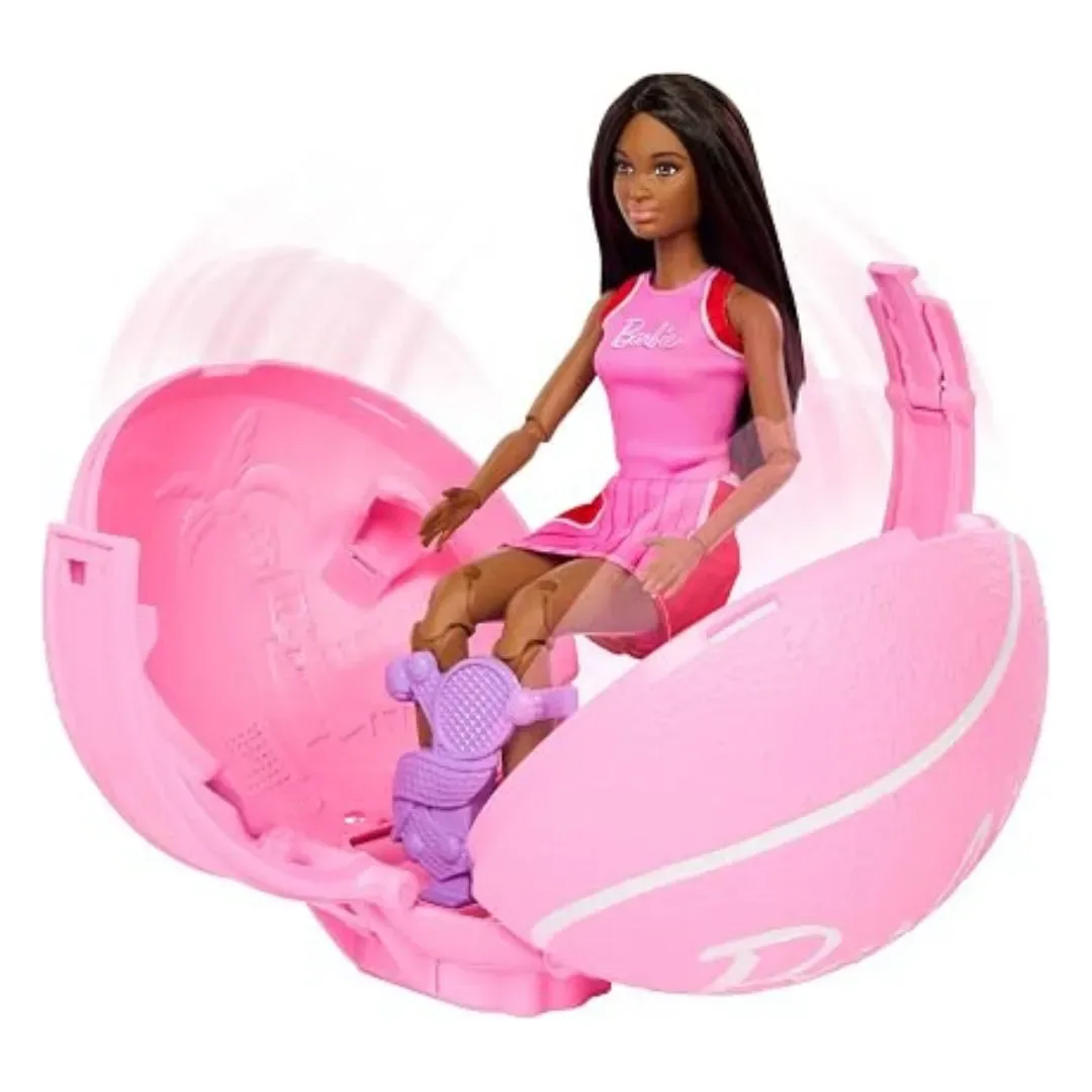 Muñeca Barbie Tenista De Roll And Reveal De Barbie Team Y Accesorios3