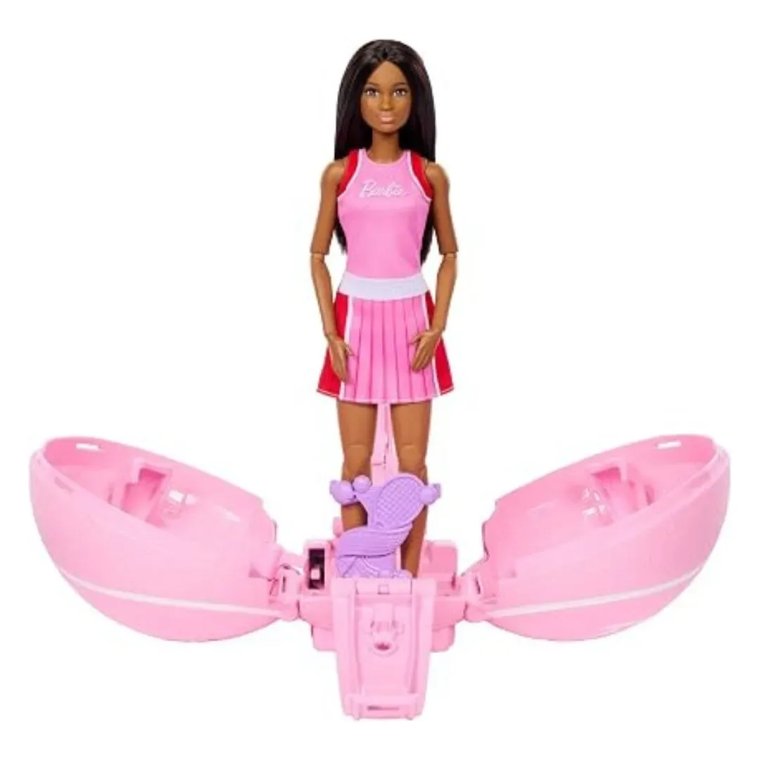 Muñeca Barbie Tenista De Roll And Reveal De Barbie Team Y Accesorios4