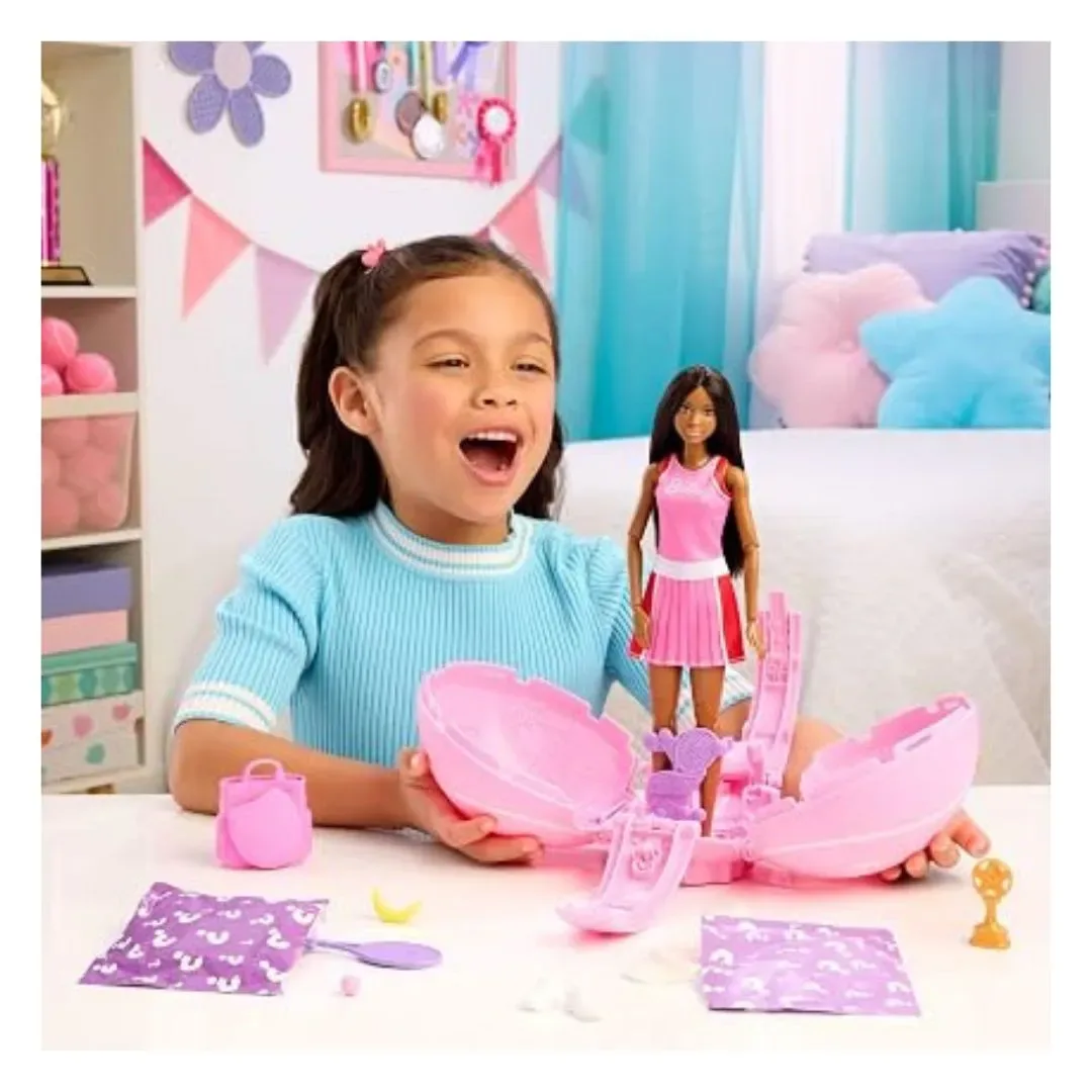 Muñeca Barbie Tenista De Roll And Reveal De Barbie Team Y Accesorios5