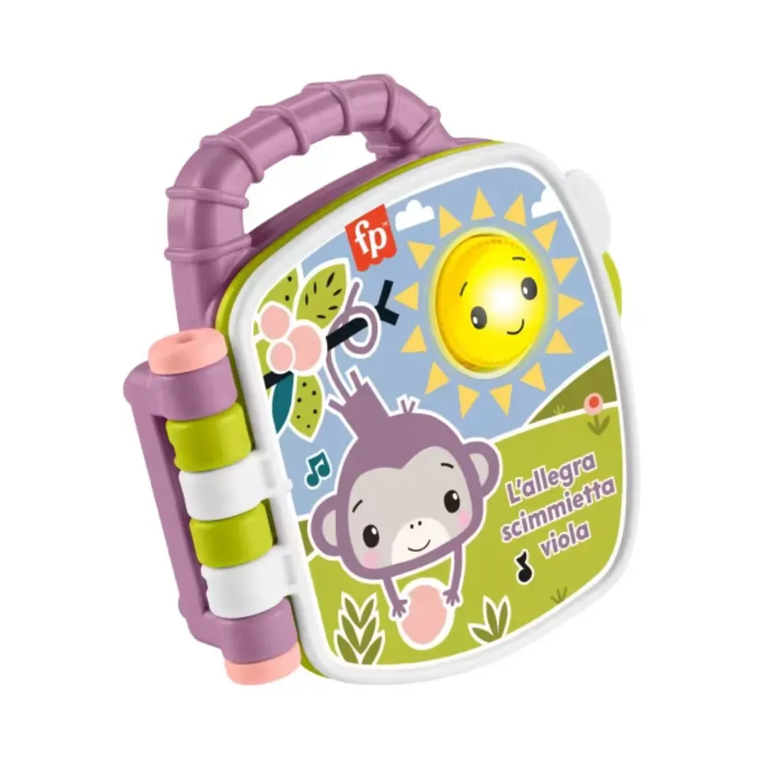 Fisher-Price Libro de cuentos musical del monito morado2